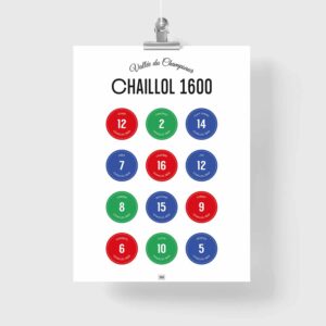 affiche ski, chaillol, chaillol 1600, champsaur, station de ski, vieux chaillol, saint michel de chaillol, station chaillol