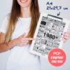 Affiche rétrospective année 1980 minimaliste en noir et blanc, présentant les films, tubes, tendances et événements marquants de 1980, idéale comme cadeau d’anniversaire nostalgique