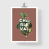 Affiche Charleval en Provence - figue, poster vintage et rétro de Frog Posters