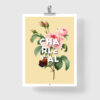 Affiche Rose de Charleval en Provence - poster vintage et rétro de Frog Posters
