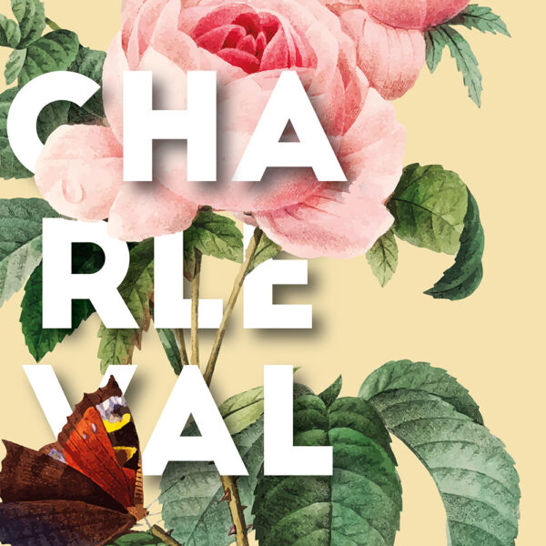 Affiche Rose de Charleval en Provence - poster vintage et rétro de Frog Posters, zoom