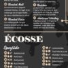 Affiche des meilleurs whisky du monde et leur profil aromatique, poster art déco, zoom